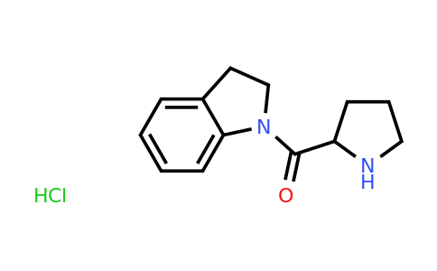 CAS 1246172-54-2 | Indolin-1-yl(pyrrolidin-2-yl)methanone hydrochloride