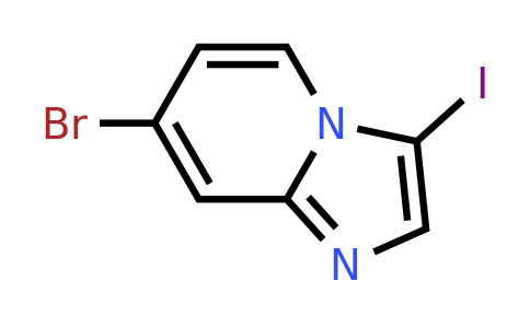 CAS 1246184-55-3 | 7-bromo-3-iodoimidazo[1,2-a]pyridine