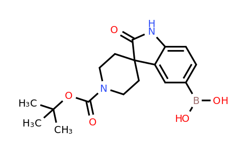 1'-(Tert-butoxycarbonyl)-2-oxospiro[indoline-3,4'-piperidine]-5-ylboronic acid