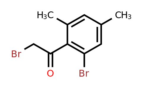 CAS 1246471-30-6 | 2-bromo-1-(2-bromo-4,6-dimethylphenyl)ethan-1-one
