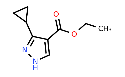 CAS 1246471-38-4 | ethyl 3-cyclopropyl-1H-pyrazole-4-carboxylate