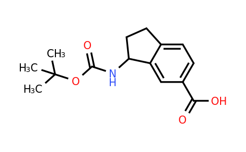 CAS 1246508-31-5 | 3-(tert-butoxycarbonylamino)indane-5-carboxylic acid