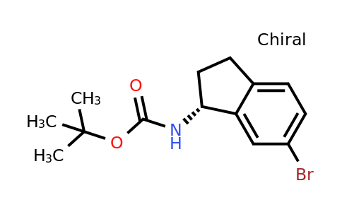 CAS 1246509-78-3 | (R)-(6-Bromo-indan-1-yl)-carbamic acid tert-butyl ester