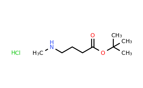 CAS 1246527-48-9 | tert-Butyl 4-(methylamino)butanoate hydrochloride