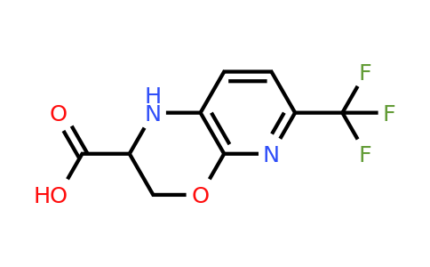 CAS 1246548-25-3 | 6-Trifluoromethyl-2,3-dihydro-1H-pyrido[2,3-B][1,4]oxazine-2-carboxylic acid