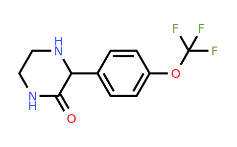 CAS 1246548-45-7 | 3-(4-Trifluoromethoxy-phenyl)-piperazin-2-one
