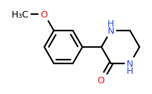 CAS 1246548-58-2 | 3-(3-Methoxy-phenyl)-piperazin-2-one