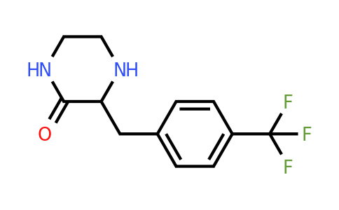 CAS 1246549-45-0 | 3-(4-Trifluoromethyl-benzyl)-piperazin-2-one
