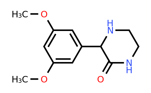 CAS 1246549-64-3 | 3-(3,5-Dimethoxy-phenyl)-piperazin-2-one