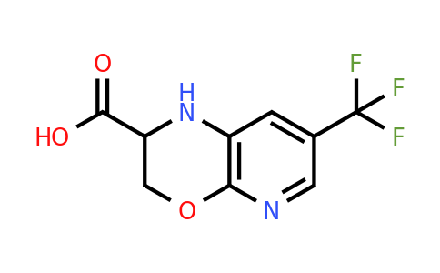 CAS 1246549-69-8 | 7-Trifluoromethyl-2,3-dihydro-1H-pyrido[2,3-B][1,4]oxazine-2-carboxylic acid
