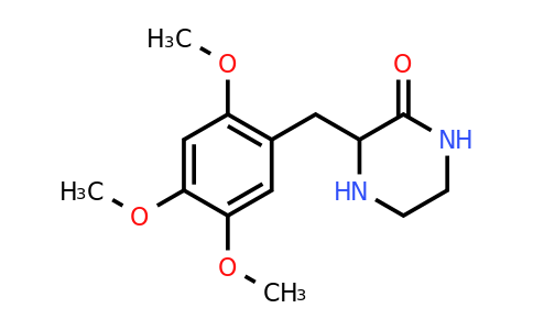 CAS 1246550-67-3 | 3-(2,4,5-Trimethoxy-benzyl)-piperazin-2-one