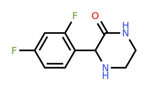 CAS 1246550-88-8 | 3-(2,4-Difluoro-phenyl)-piperazin-2-one