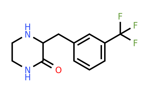 CAS 1246551-20-1 | 3-(3-Trifluoromethyl-benzyl)-piperazin-2-one