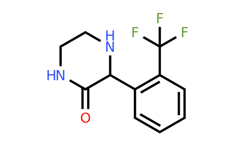 CAS 1246551-30-3 | 3-(2-Trifluoromethyl-phenyl)-piperazin-2-one