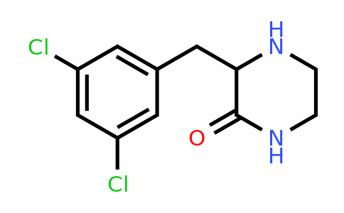 CAS 1246552-34-0 | 3-(3,5-Dichloro-benzyl)-piperazin-2-one