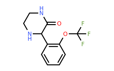 CAS 1246552-51-1 | 3-(2-Trifluoromethoxy-phenyl)-piperazin-2-one