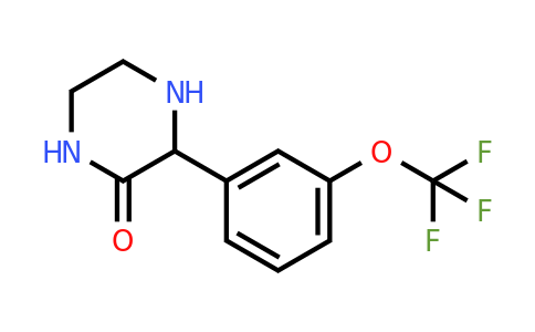 CAS 1246552-54-4 | 3-(3-Trifluoromethoxy-phenyl)-piperazin-2-one
