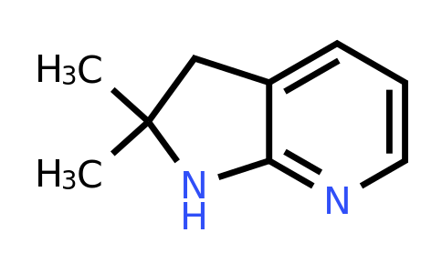 CAS 1246553-38-7 | 2,2-dimethyl-1H,2H,3H-pyrrolo[2,3-b]pyridine
