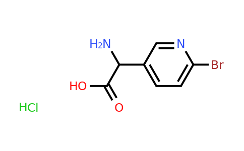 CAS 1246553-79-6 | 2-Amino-2-(6-bromopyridin-3-YL)acetic acid hydrochloride