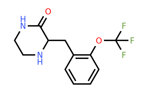 CAS 1246553-86-5 | 3-(2-Trifluoromethoxy-benzyl)-piperazin-2-one