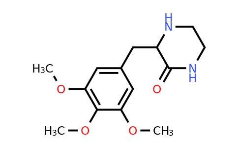 CAS 1246553-98-9 | 3-(3,4,5-Trimethoxy-benzyl)-piperazin-2-one