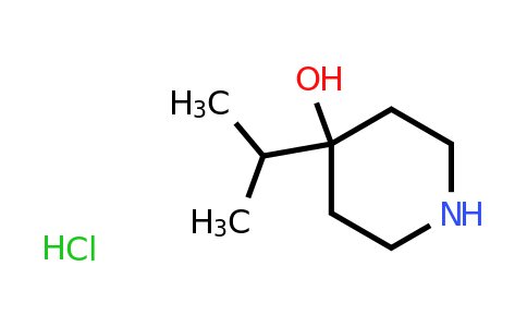 CAS 1246632-62-1 | 4-(Propan-2-yl)piperidin-4-ol hydrochloride