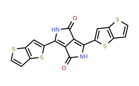 CAS 1246679-11-7 | 3,6-Bis(thieno[3,2-b]thiophen-2-yl)pyrrolo[3,4-c]pyrrole-1,4(2H,5H)-dione