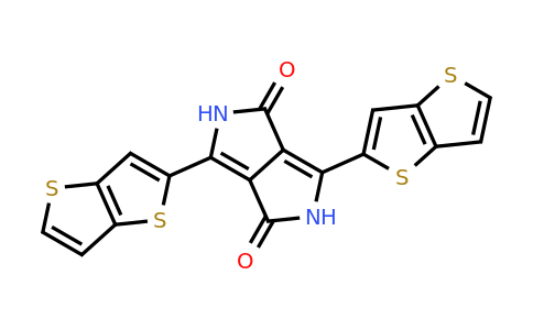 3,6-Bis(thieno[3,2-b]thiophen-2-yl)pyrrolo[3,4-c]pyrrole-1,4(2H,5H)-dione