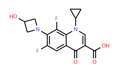 CAS 124668-01-5 | 1-Cyclopropyl-6,8-difluoro-7-(3-hydroxyazetidin-1-yl)-4-oxo-1,4-dihydroquinoline-3-carboxylic acid