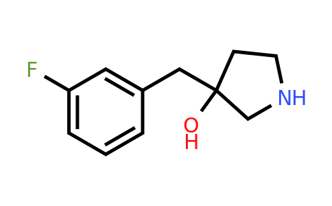 CAS 1246732-83-1 | 3-[(3-fluorophenyl)methyl]pyrrolidin-3-ol