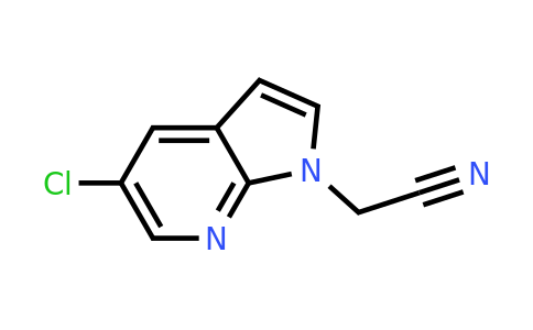 CAS 1246744-46-6 | 2-{5-chloro-1H-pyrrolo[2,3-b]pyridin-1-yl}acetonitrile