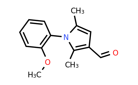CAS 124678-35-9 | 1-(2-Methoxyphenyl)-2,5-dimethyl-1H-pyrrole-3-carbaldehyde