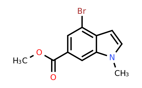 CAS 1246867-53-7 | methyl 4-bromo-1-methyl-1H-indole-6-carboxylate