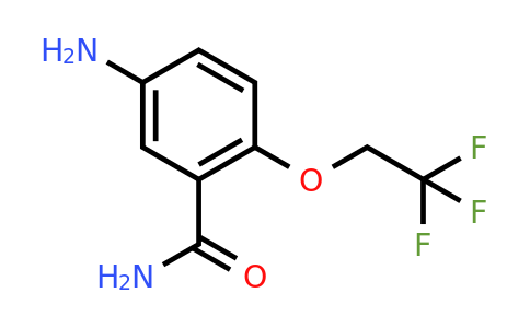 CAS 1247057-55-1 | 5-amino-2-(2,2,2-trifluoroethoxy)benzamide