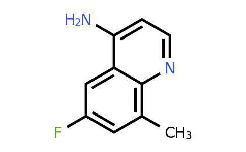 CAS 1247102-12-0 | 6-Fluoro-8-methylquinolin-4-amine