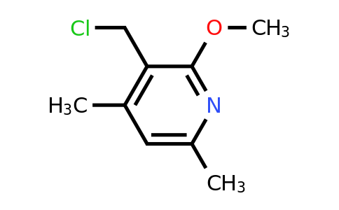 CAS 1247119-70-5 | 3-(chloromethyl)-2-methoxy-4,6-dimethylpyridine