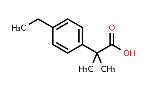 CAS 1247119-83-0 | 2-(4-ethylphenyl)-2-methylpropanoic acid