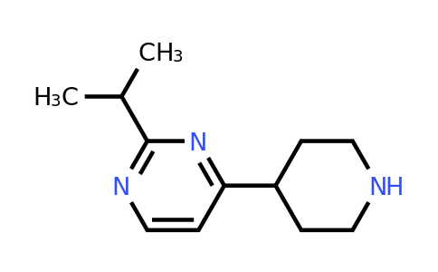 CAS 1247142-15-9 | 2-isopropyl-4-(4-piperidyl)pyrimidine