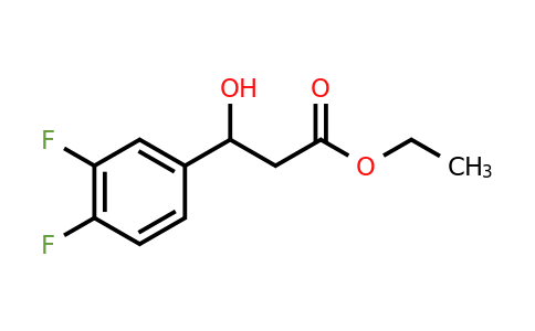 CAS 1247149-72-9 | ethyl 3-(3,4-difluorophenyl)-3-hydroxypropanoate