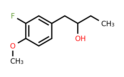 CAS 1247155-83-4 | 1-(3-Fluoro-4-methoxyphenyl)butan-2-ol