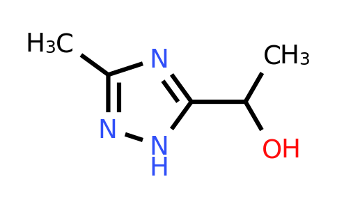 CAS 1247216-82-5 | 1-(3-methyl-1H-1,2,4-triazol-5-yl)ethan-1-ol