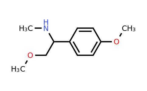 CAS 1247242-66-5 | [2-Methoxy-1-(4-methoxyphenyl)ethyl](methyl)amine