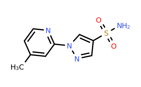 CAS 1247362-63-5 | 1-(4-methylpyridin-2-yl)-1H-pyrazole-4-sulfonamide
