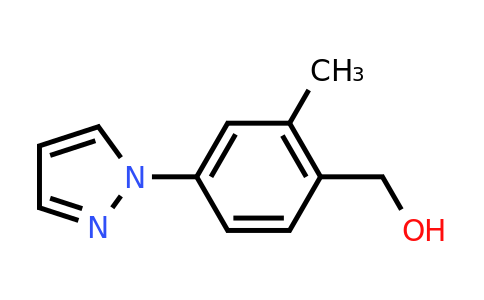 CAS 1247367-86-7 | [2-methyl-4-(1H-pyrazol-1-yl)phenyl]methanol