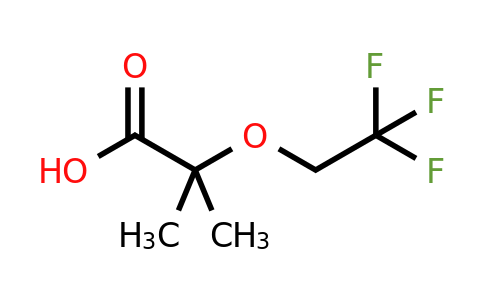 CAS 1247389-44-1 | 2-methyl-2-(2,2,2-trifluoroethoxy)propanoic acid