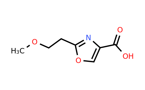 CAS 1247407-83-5 | 2-(2-methoxyethyl)-1,3-oxazole-4-carboxylic acid