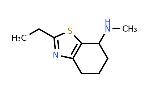 CAS 1247417-17-9 | 2-ethyl-N-methyl-4,5,6,7-tetrahydro-1,3-benzothiazol-7-amine