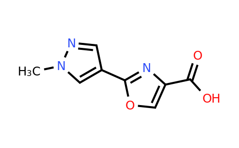 CAS 1247425-58-6 | 2-(1-methyl-1H-pyrazol-4-yl)-1,3-oxazole-4-carboxylic acid