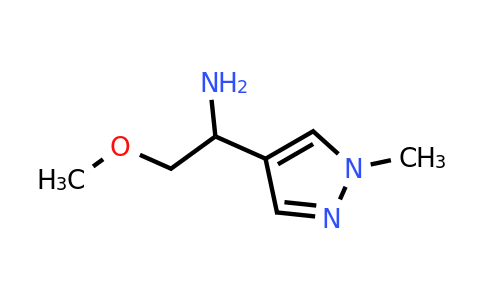 CAS 1247433-19-7 | 2-methoxy-1-(1-methyl-1H-pyrazol-4-yl)ethan-1-amine