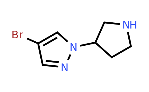 CAS 1247439-25-3 | 4-Bromo-1-pyrrolidin-3-yl-1H-pyrazole